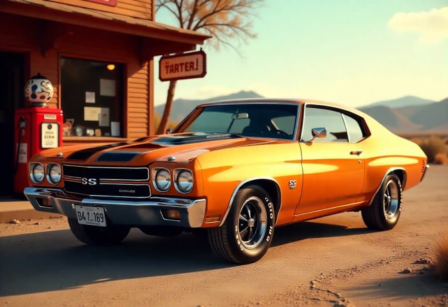 This isn’t just a car, it’s a roar from America’s muscle car golden age